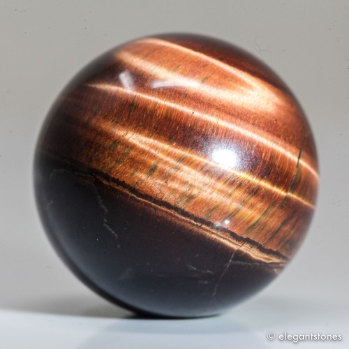 Sfera occhio tigre rosso - sfera,