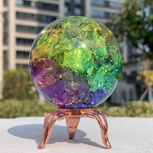 Sfera quarzo arcobaleno - sfera, di
