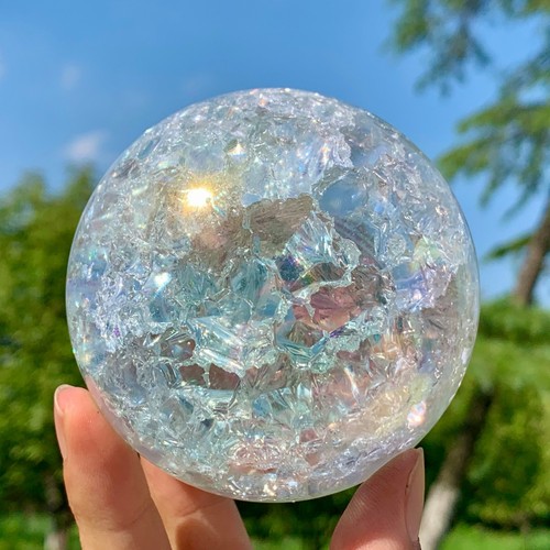 Sfera quarzo arcobaleno - sfera, di