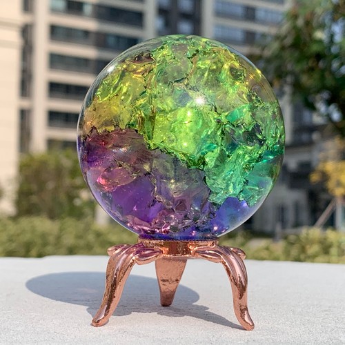 Sfera quarzo arcobaleno - sfera, di