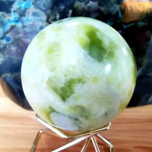 Sfera cristallo giada - cristallo,