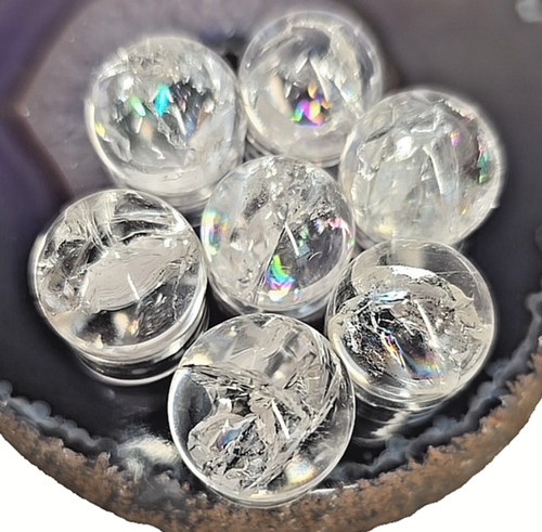 Sfera quarzo trasparente set - sfera,