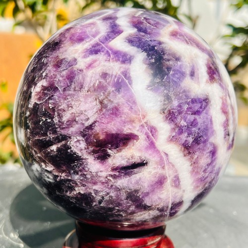 Sfera quarzo ametista - di,