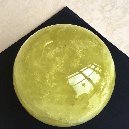 Sfera quarzo citrino - quarzo,