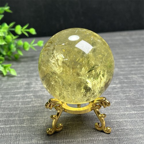 Sfera quarzo citrino - quarzo,