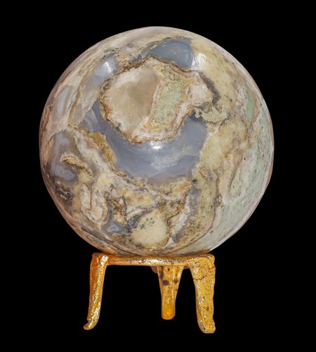 Sfera diaspro cobra naturale