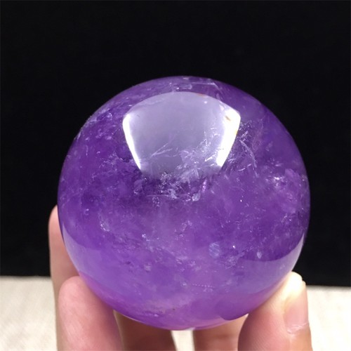 Sfera cristallo ametista - di,
