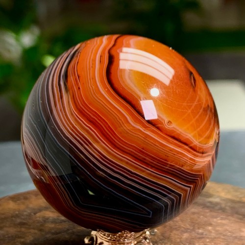 Sfera agata strisce - sfera, a