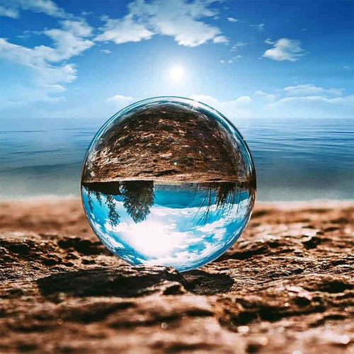 Sfera cristallo vetro - sfera, in