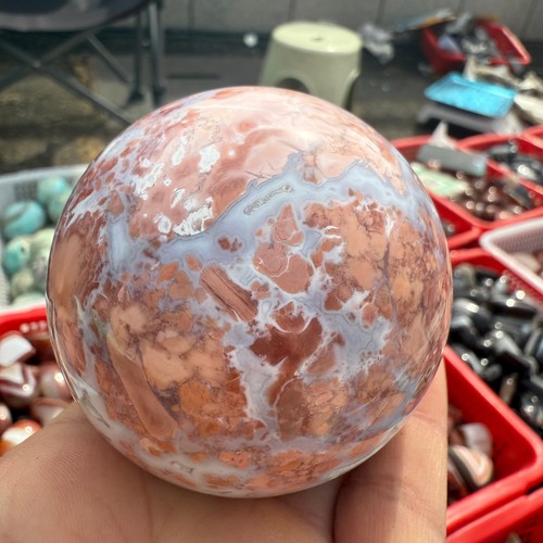 1pz sfera agata - , 60mm+sfera