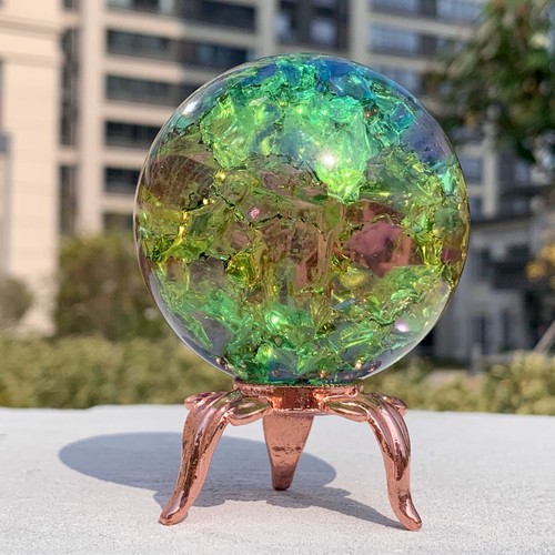 Sfera quarzo arcobaleno - sfera, di