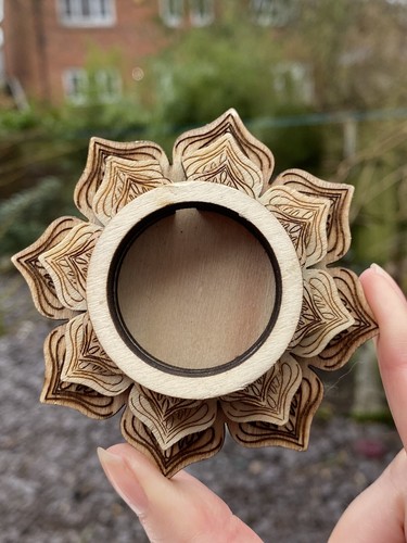 Lotus flower crystal ball - lotus,