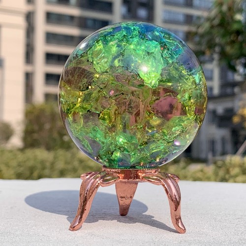 Sfera quarzo arcobaleno - sfera, di