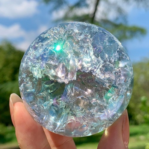 Sfera quarzo arcobaleno - sfera, di