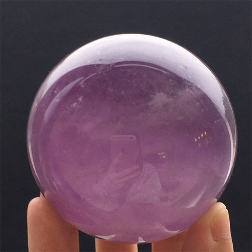Sfera cristallo ametista - di,