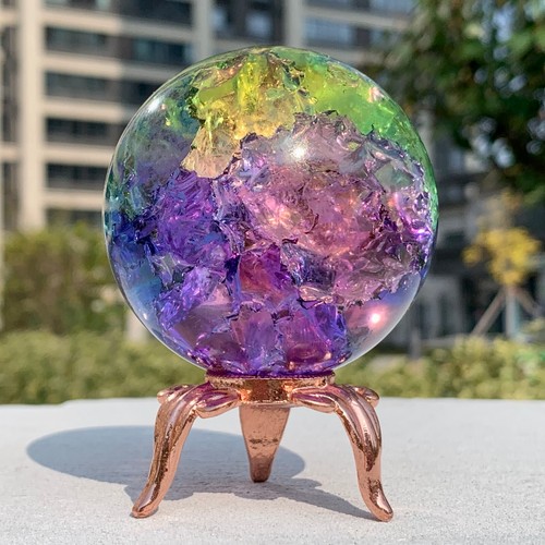 Sfera quarzo arcobaleno - sfera, di