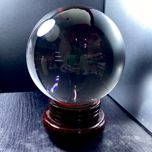 Sfera quarzo trasparente - di,