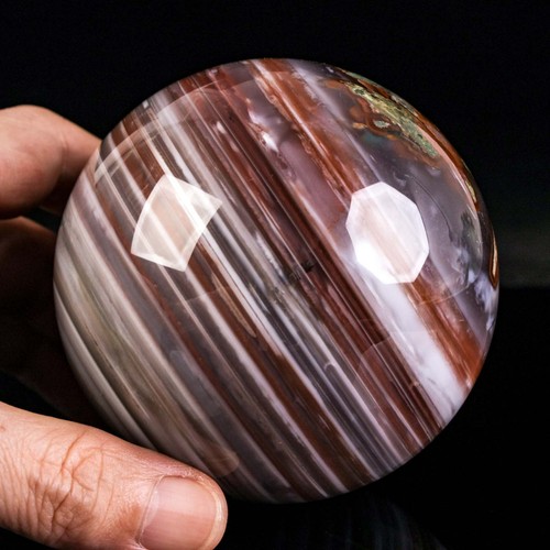 Sfera agata fascia grande - a,