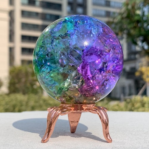 Sfera quarzo arcobaleno - sfera, di