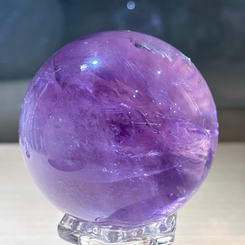 Sfera quarzo ametista - di,