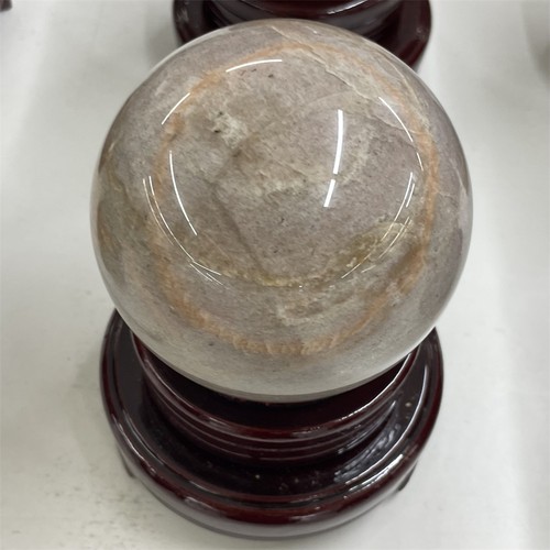Sfera pietra luna - naturale, 1,7