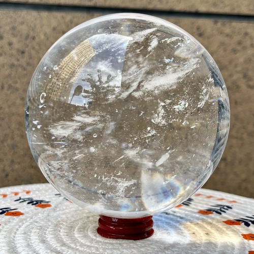 Sfera cristallo quarzo - , fuso
