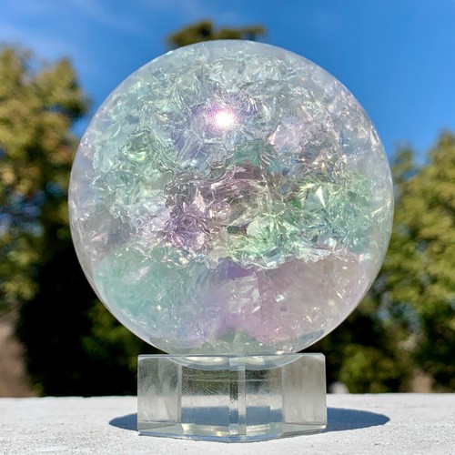 Sfera quarzo arcobaleno - sfera,