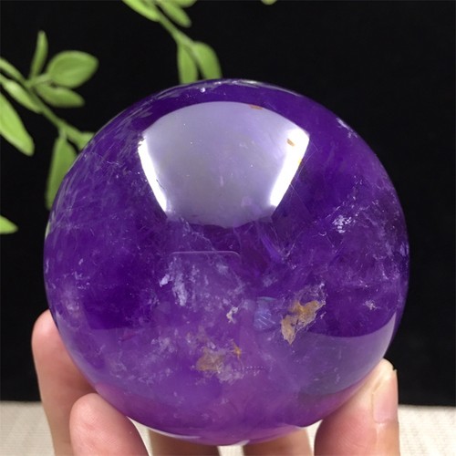 Sfera cristallo ametista - di,